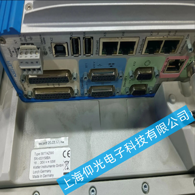 KISTLER可編程控制器5877AZ000出現顯示異常該怎么維修